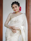 Linen Saree