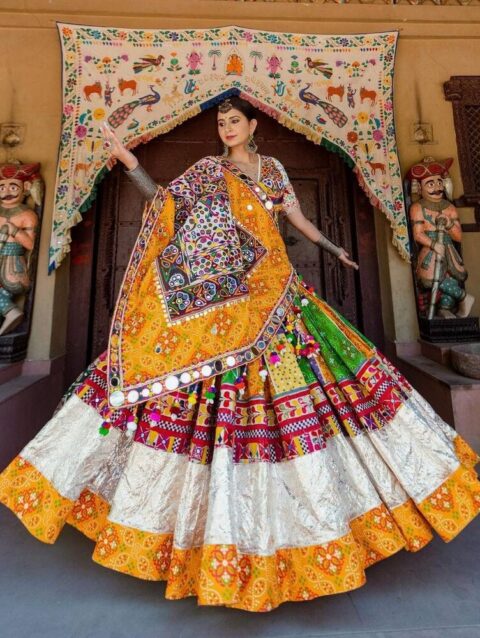 Navratri Special Designer Printed Lehenga Choli