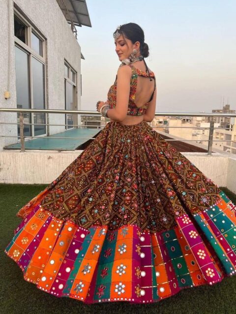 Presenting Navratri Special Designer Printed Lehenga Choli