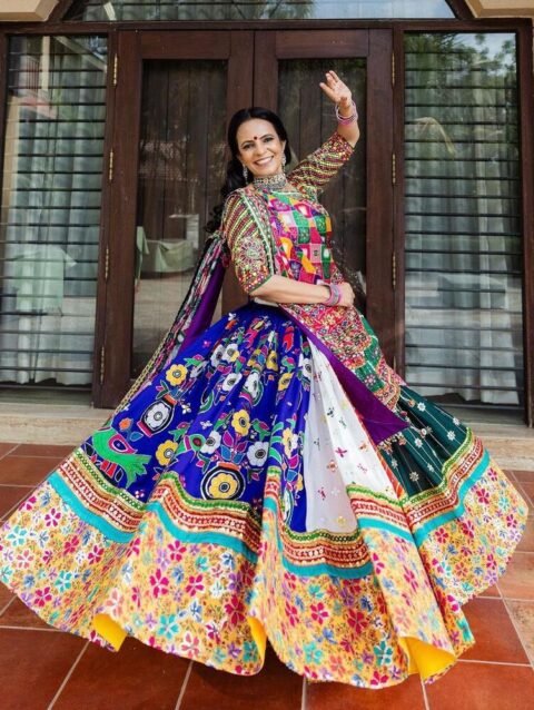 Presenting Navratri Special Designer Printed Lehenga Choli