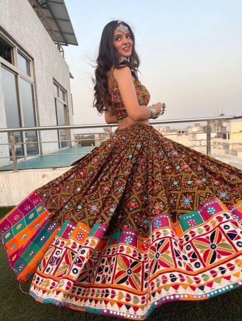 Presenting Navratri Special Designer Printed Lehenga Choli