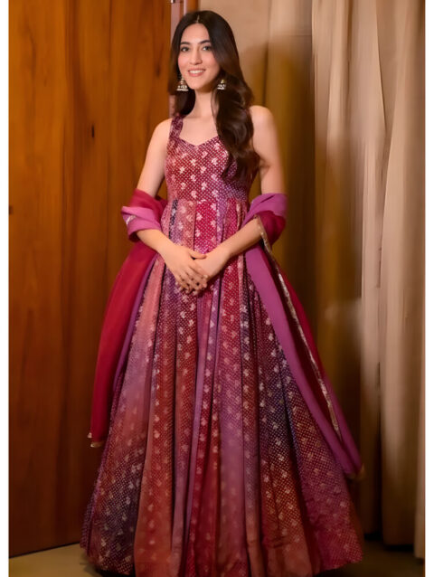 Elegant Anarkali Gown with Modern Touch