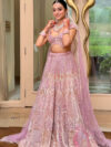 Premium Kasturi Silk Lehenga Set with Exquisite Embroidery & Sequins Work