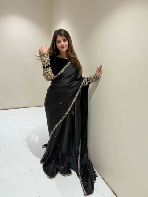 Wedding Velvet Saree